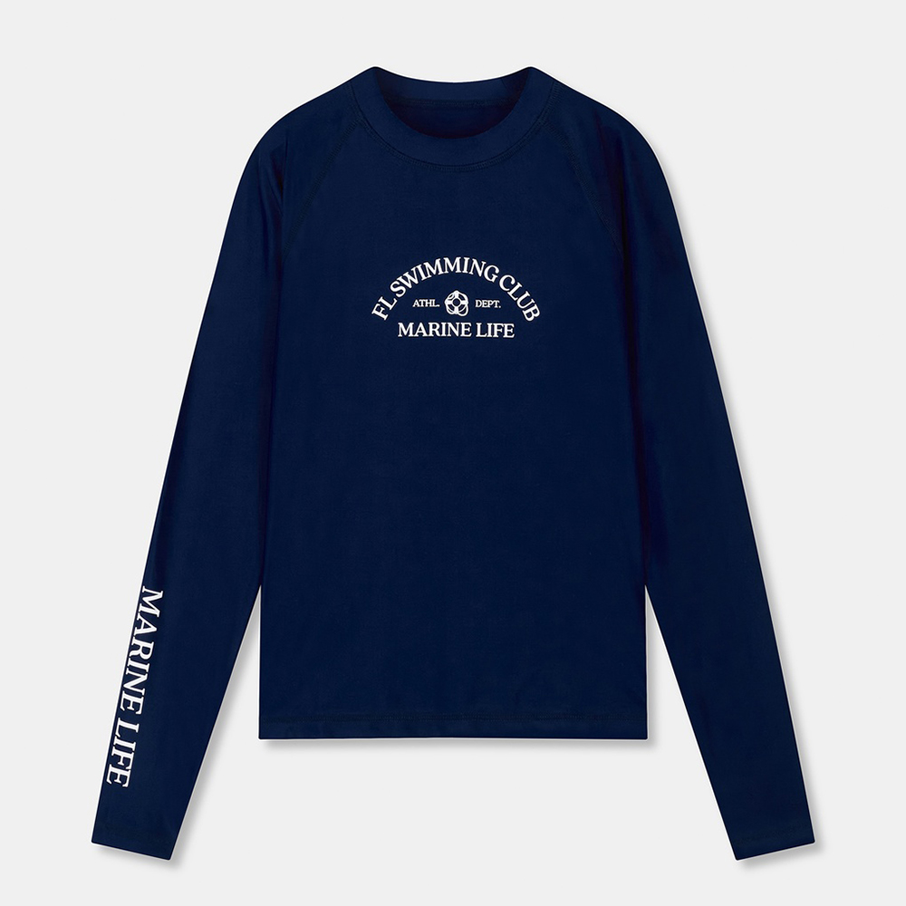 [스파오] (QR) SWIMMING CLUB 래쉬가드 (SPARC38U92-T)