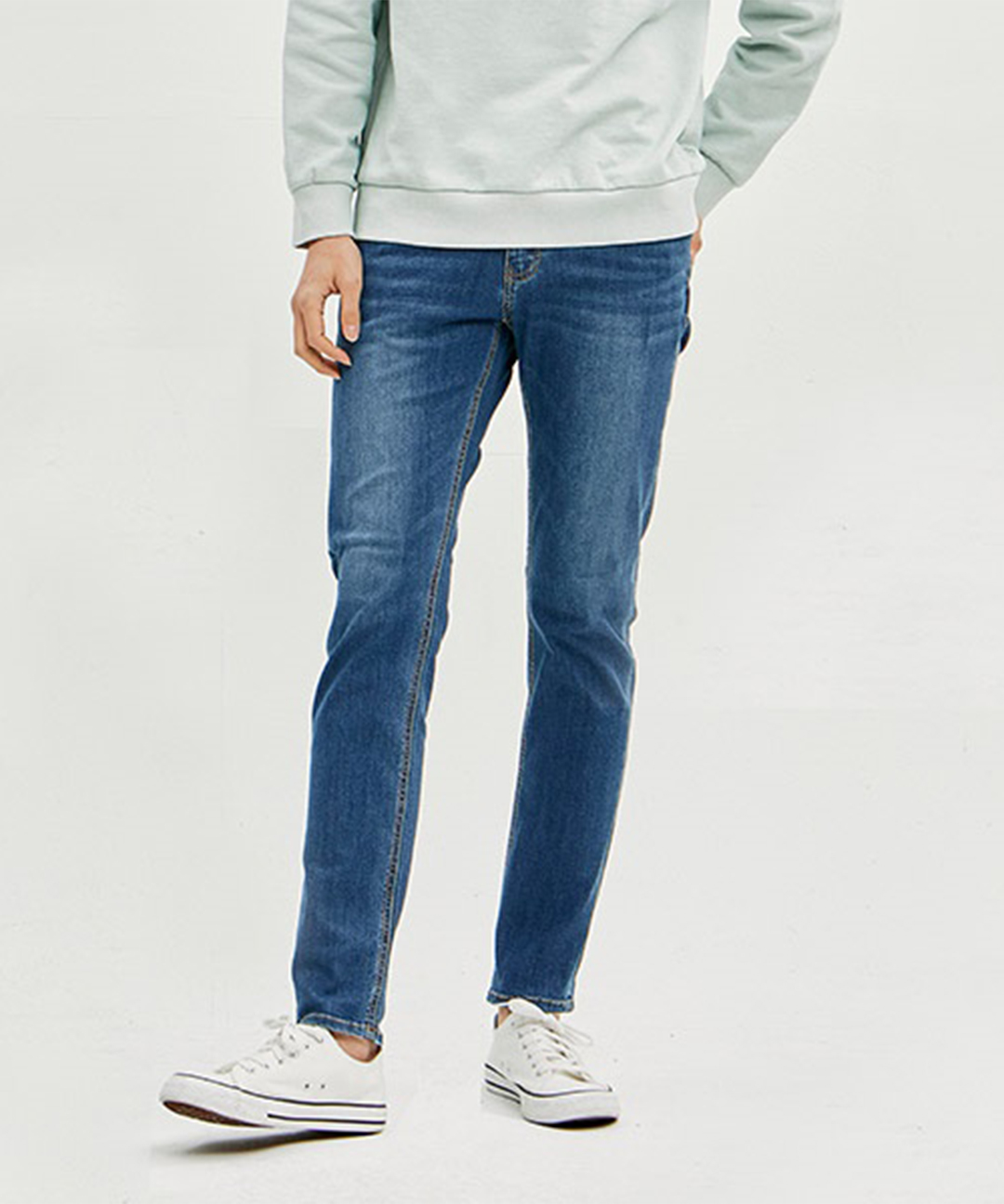 남성) 기획 기본워싱 데님_JM1DTA906-MB