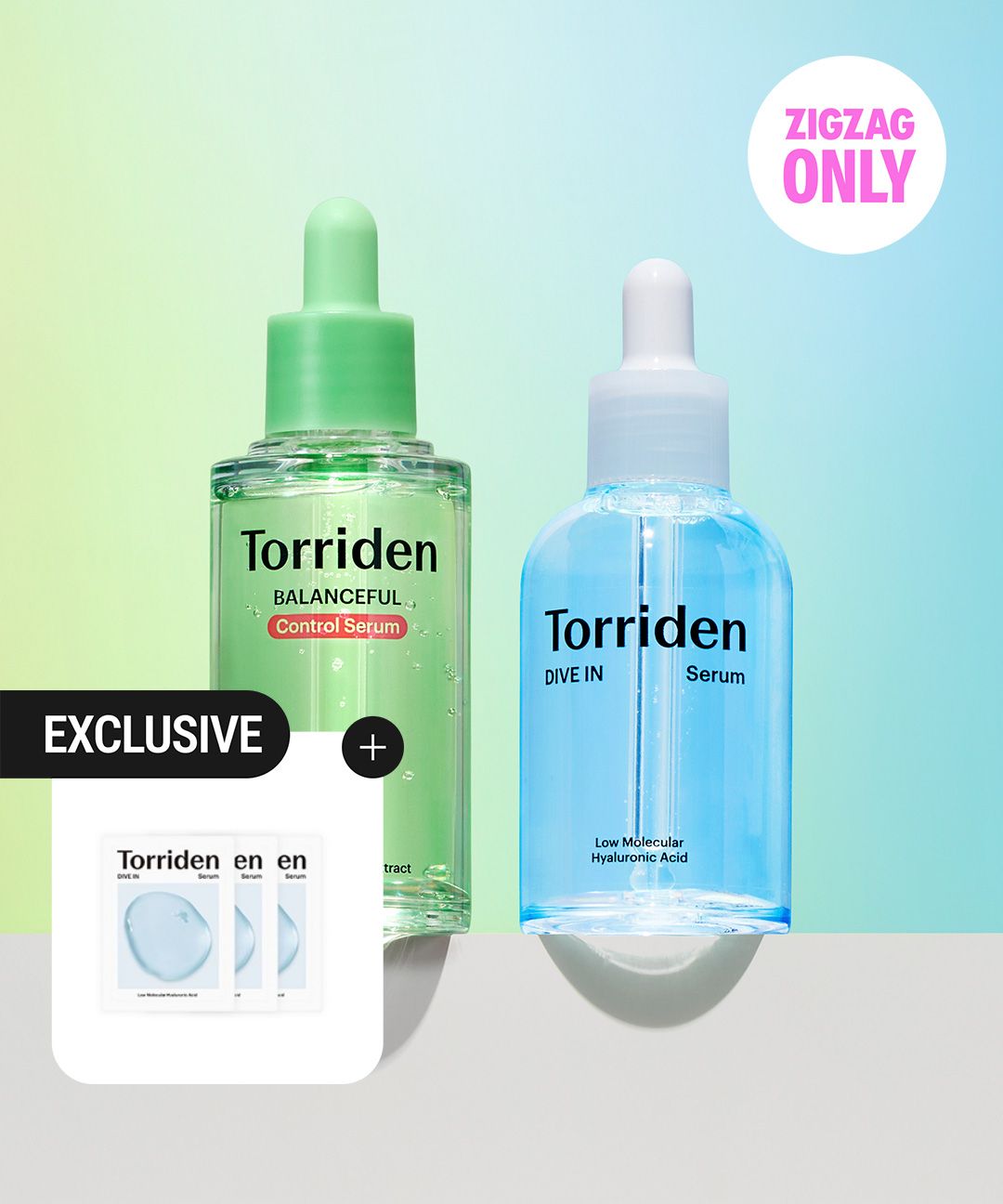 밸런스풀 컨트롤 세럼 + 다이브인 마스크 + 비타 마스크