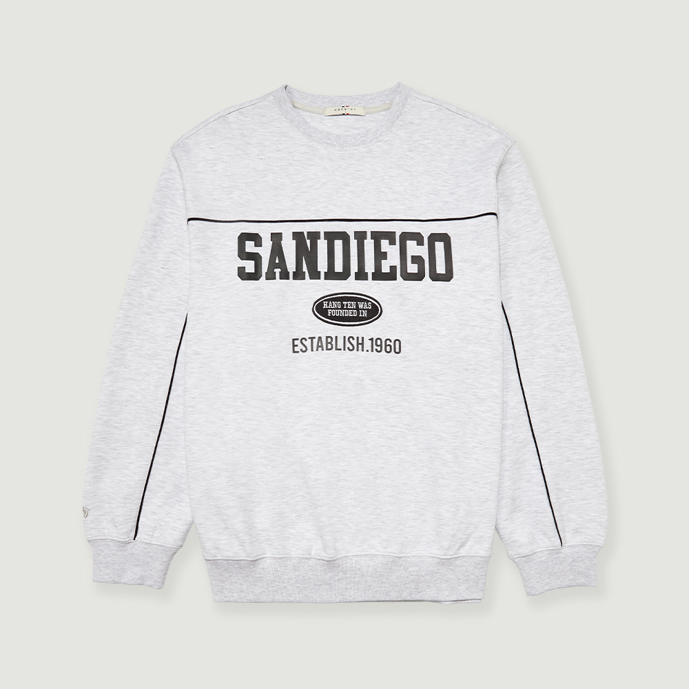 [행텐]남성 파이핑 배색 맨투맨-SP1048061303112