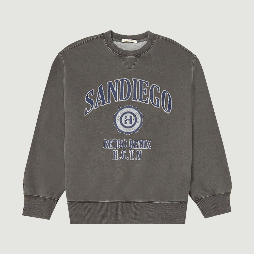 [행텐]공용 샌디에고 빈티지 피그먼트 맨투맨-SP1048061603112