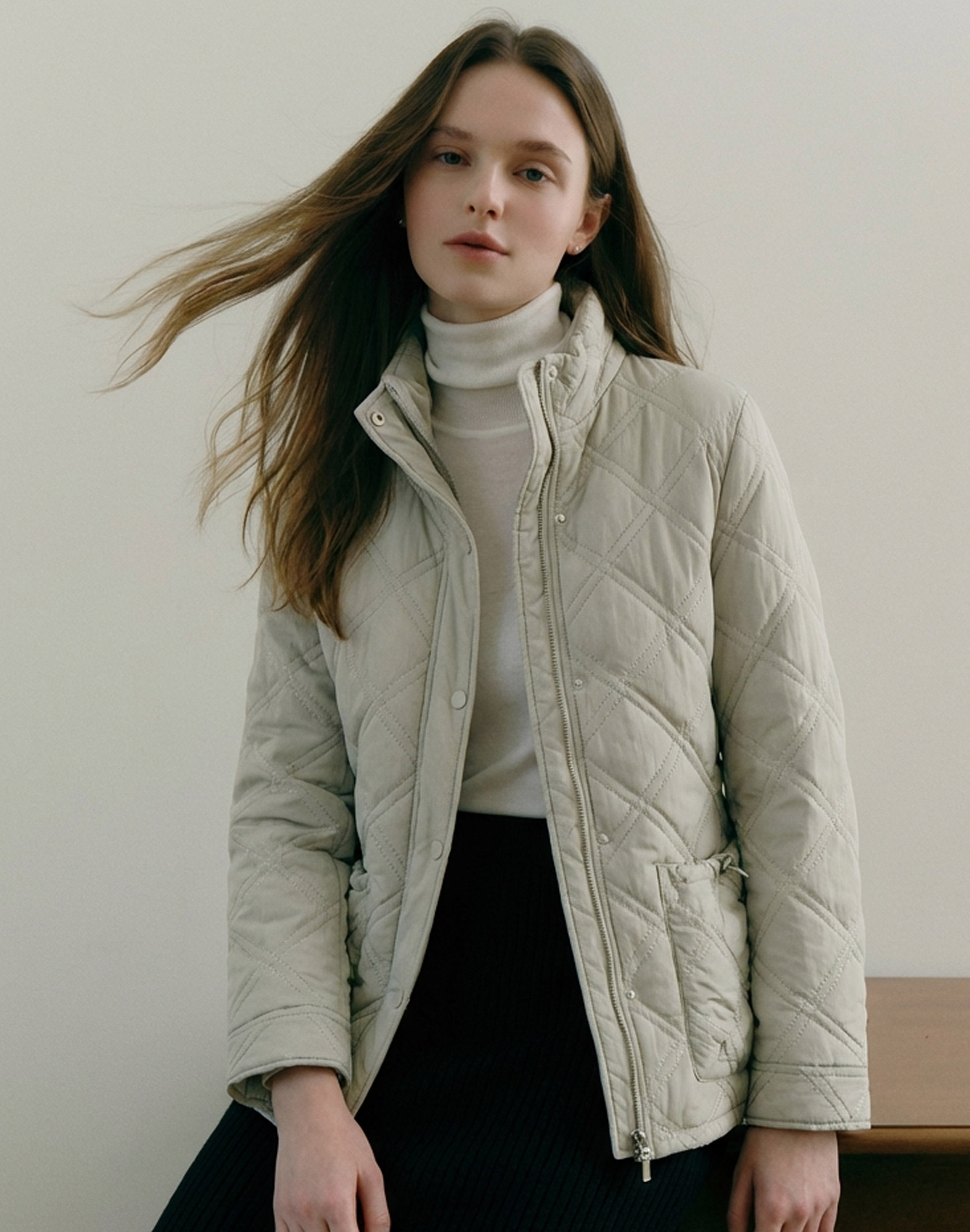 [더레노마] 센느 경량 패딩 점퍼-CC41PJ050