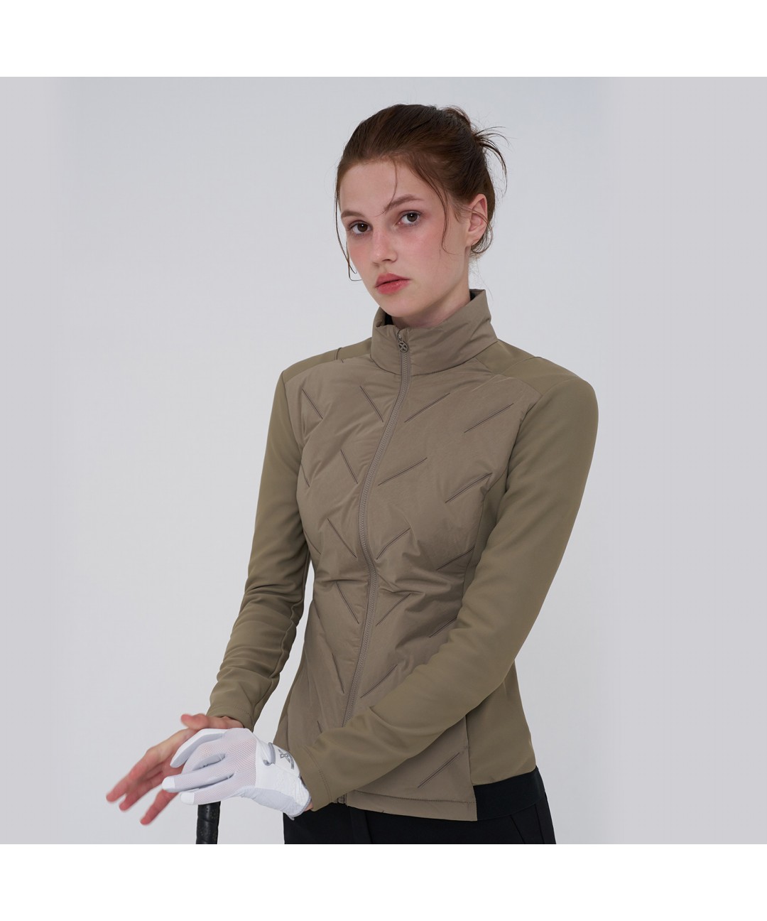 [JDX] 여성 배색 경량 다운 점퍼(X1WDU7131BE)