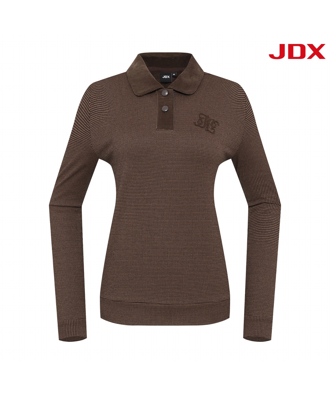 [JDX] 여성 자카드 코듀로이 카라티셔츠(X2TLU8455CA)