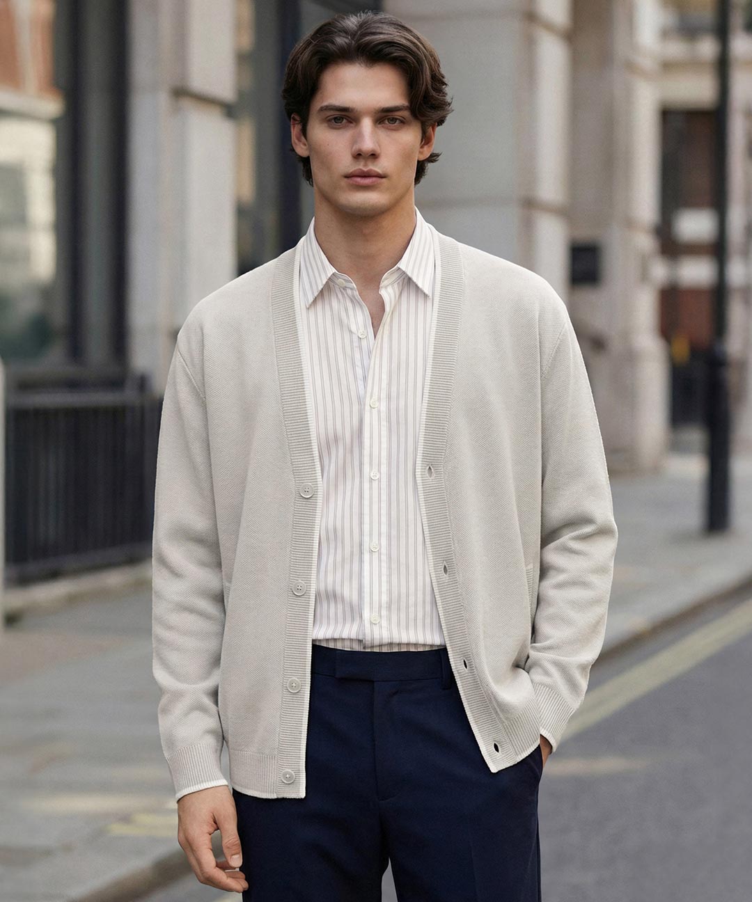 [봄오픈] 면100% 디테일 가디건 (AEE1EC1101)