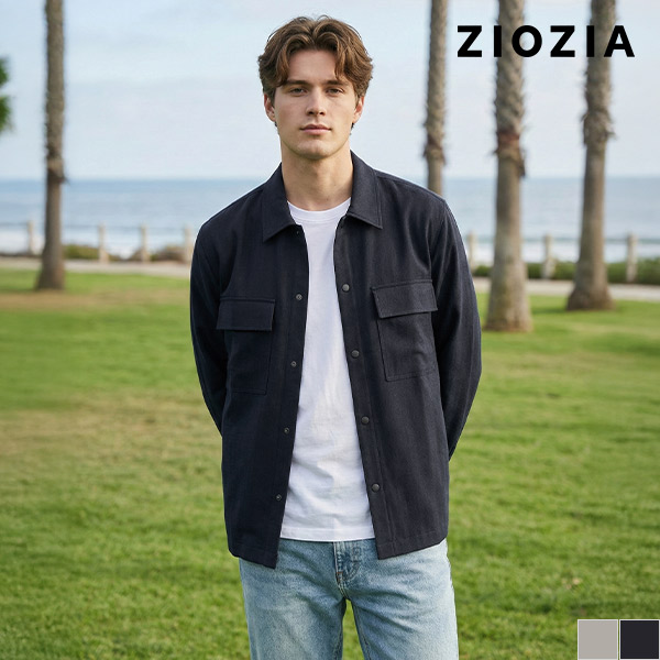 데일리 아웃포켓 오버핏 아우터 셔츠 (AAE2WC1101)