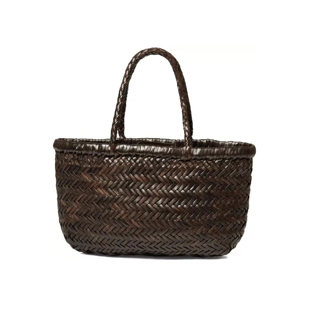 [공식] 26SS 미니 플랫 고라 토트백 다크브라운 8809 DK BROWN