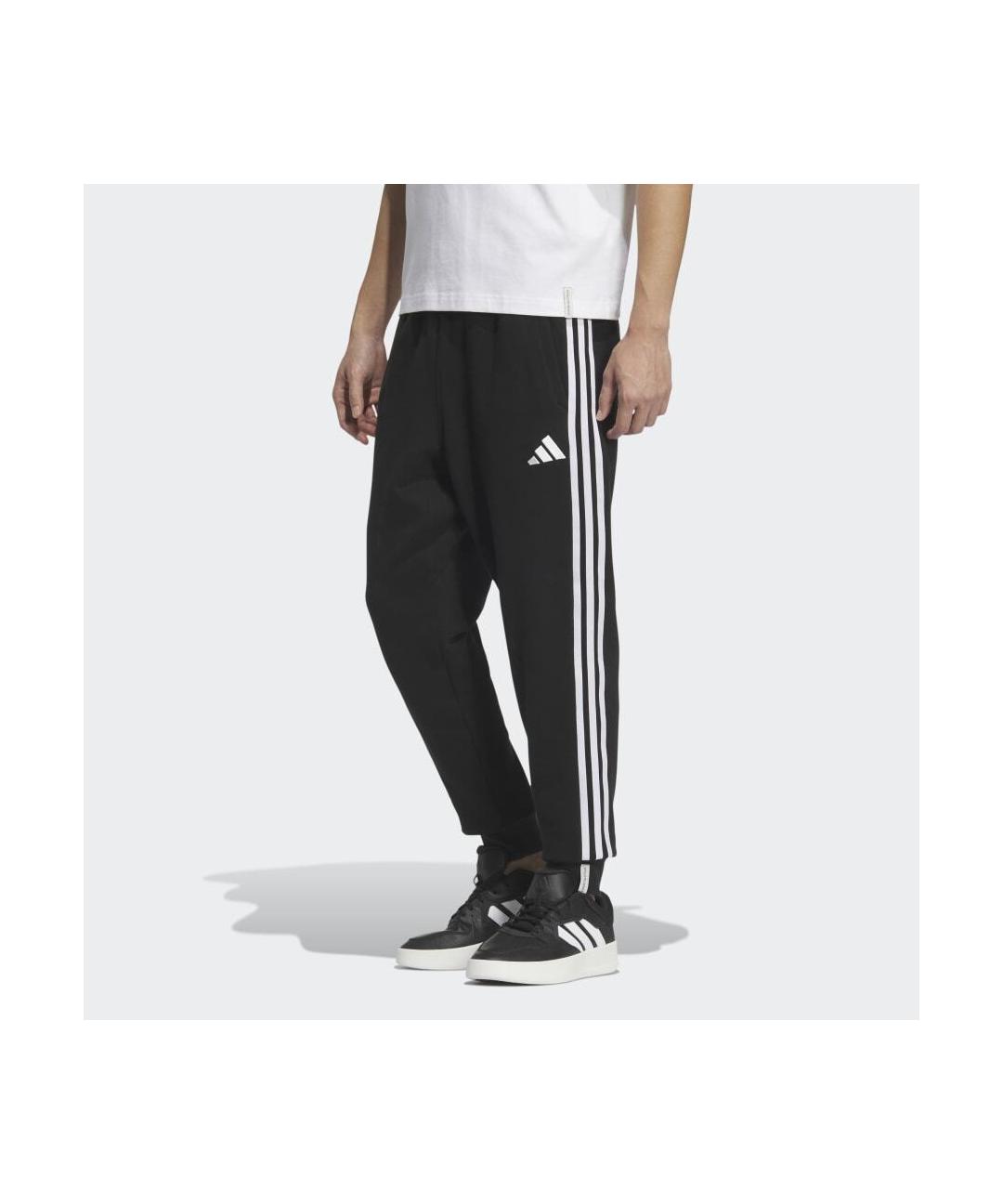 [아디다스] 에센셜 레귤러 핏 3S 프렌치 테리 커프트 팬츠 JW6940