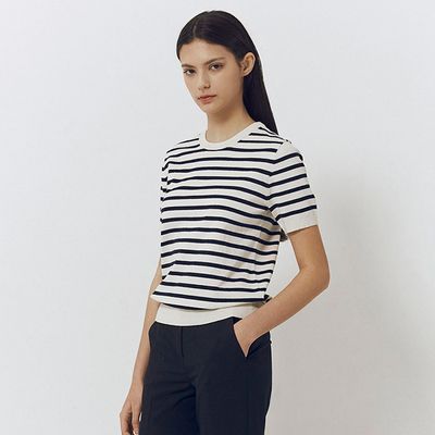 GIORDANO ジーンズ・コットン・クルーネック半袖Tシャツ 画像 1