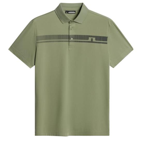 25SS 제이린드버그 폴로 티셔츠 GMJT11763M311 OIL GREEN DOM