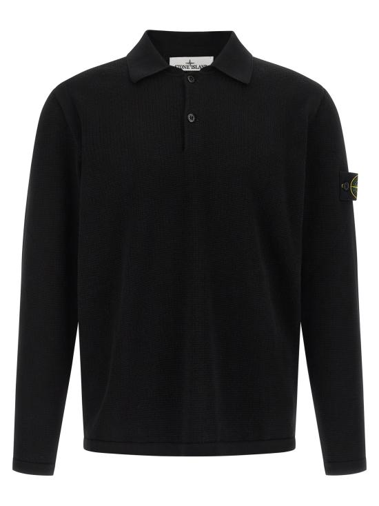26SS 스톤 아일랜드 폴로 티셔츠 L1S15 5100024 S01B2 V0029 BLACK DOM