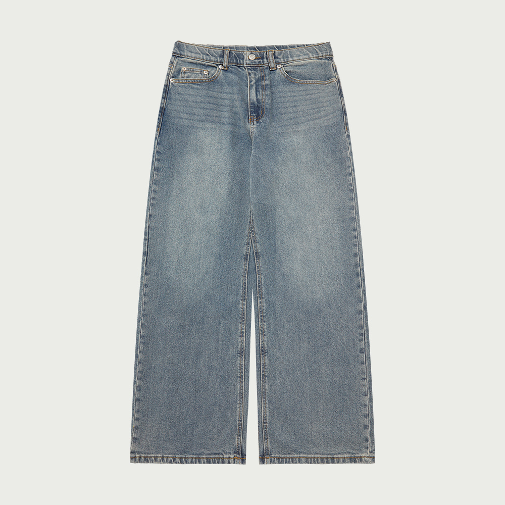 여성 스판 히든밴딩 와이드 데님팬츠_293(10530-155-603-10)