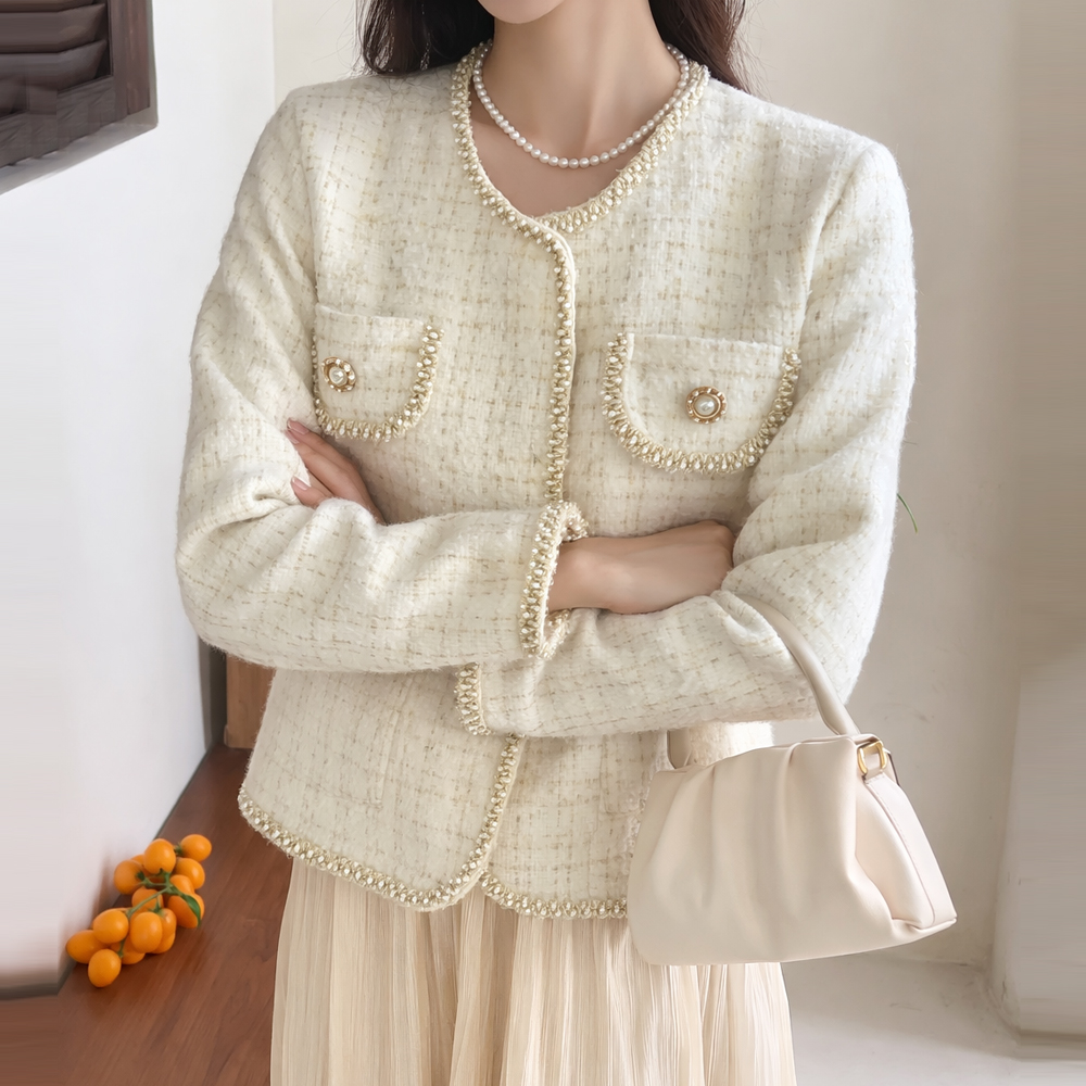 [드넬]샤진주트윌니팅자켓DWJ61092A