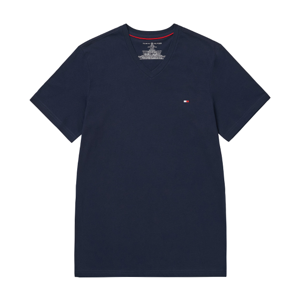 타미힐피거 TOMMY HILFIGER 09T3140 410 플래그 브이넥 공용 반팔티