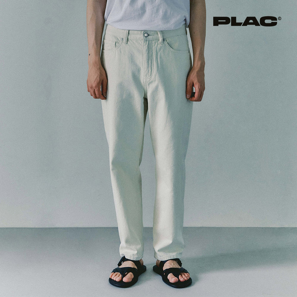 [플랙] 스탠다드 테이퍼드 데님팬츠 P58 아이보리_PJTF5STP586LZ0