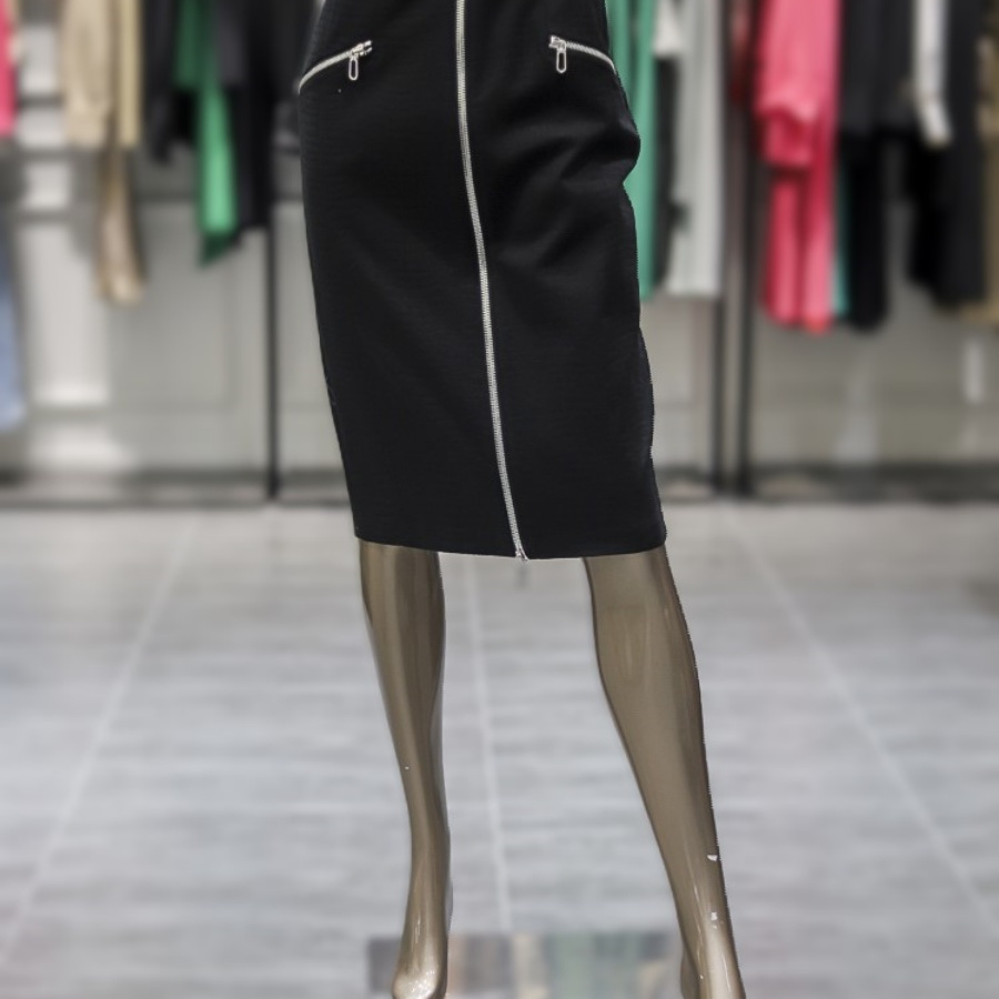 [알렉시스엔] 제시뉴욕 지퍼라인 스커트 DD2-NSST1470