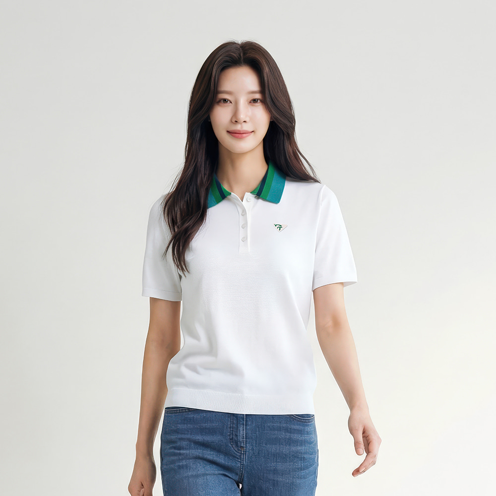 [PAT 여성] 요꼬에리 티셔츠 _QJ45231