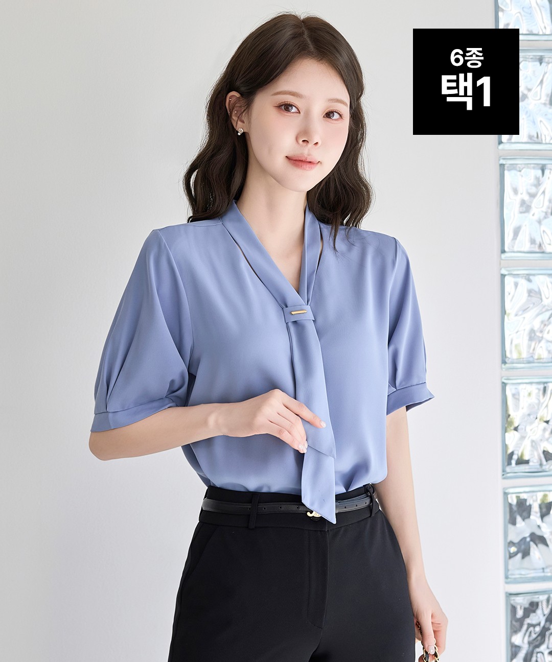 [모리스커밍홈] [균일가] 여름 BEST 블라우스 6종 택1_M2605CO020B