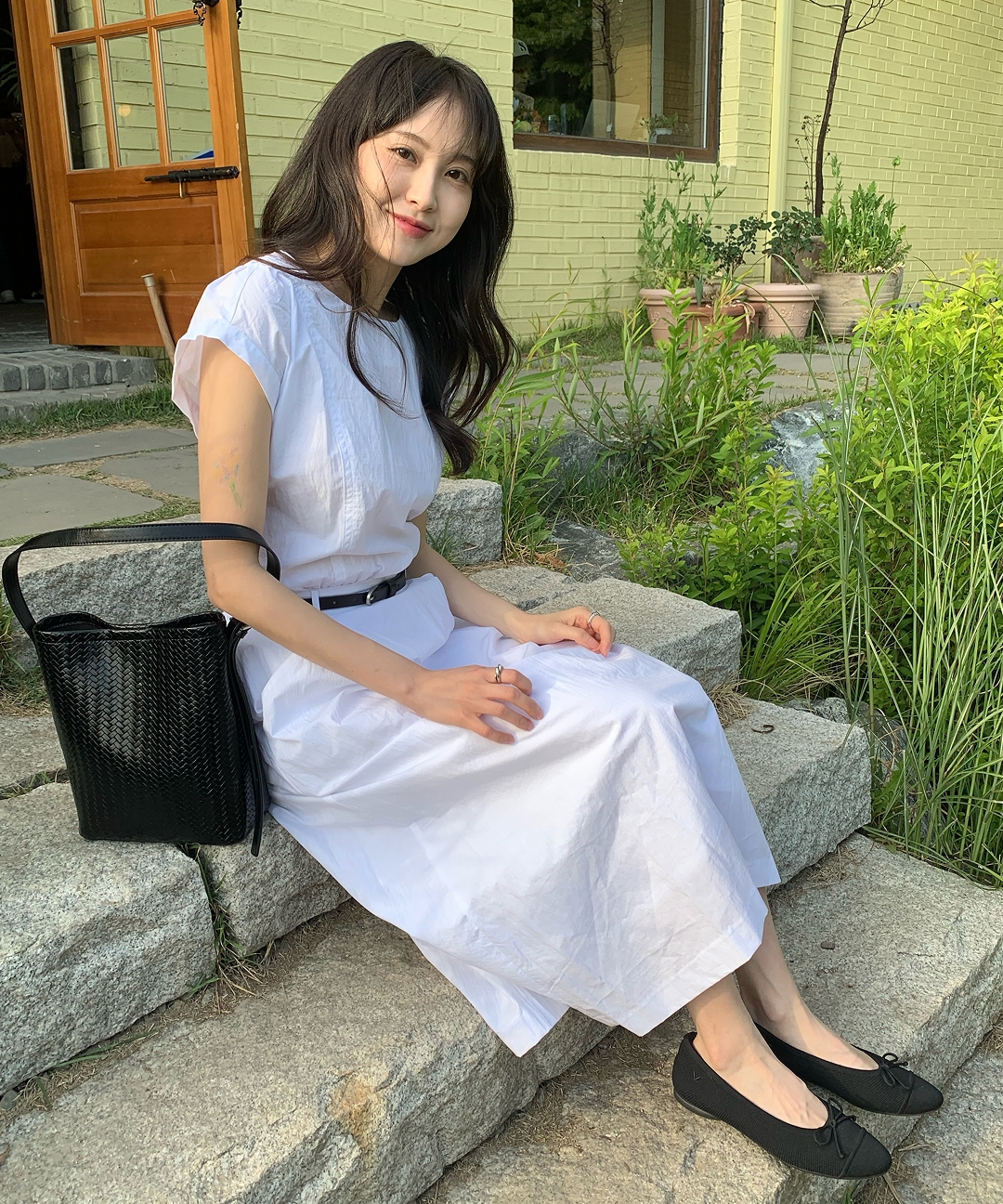MIXXO ミッソ モダン ベルト付きワンピース MIWOWG501B/MIWOWG91QB 画像 3