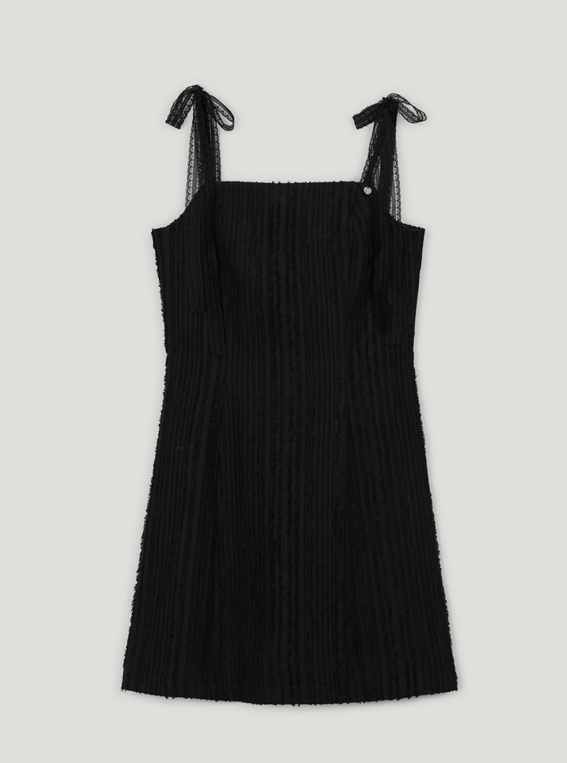 TWEE トゥイ プルティレースストラップスリーブレスミニワンピース 画像 6