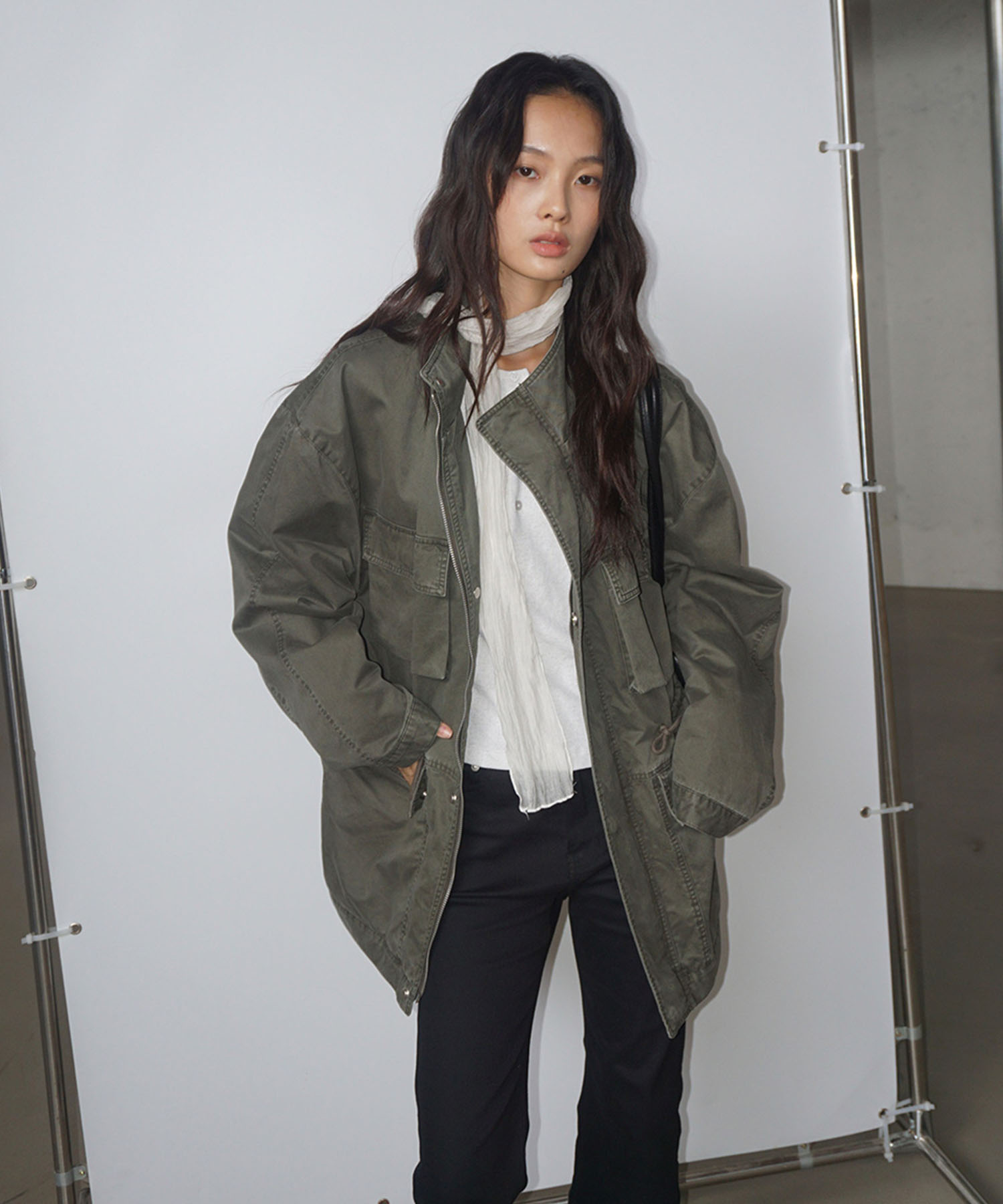 (woman) VTG 워시드 필드 자켓_2Color